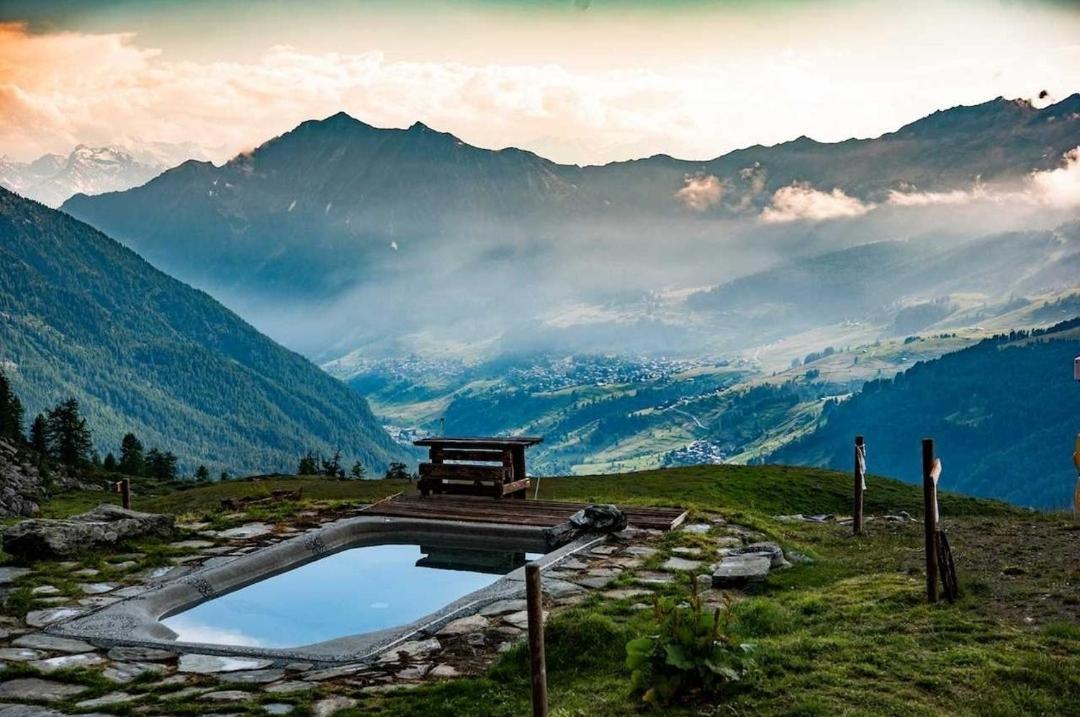 Rifugio Baita Belvedere Champoluc Eksteriør billede